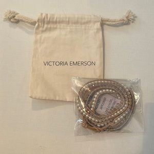 Victoria Emerson wrap metallic bracelet